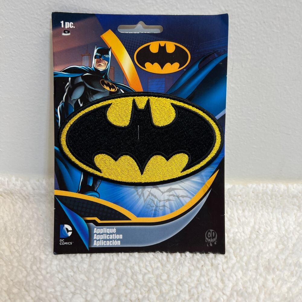 NEW DC Comics Batman Patch 4.25 inches Wide Jacket Costume Cosplay